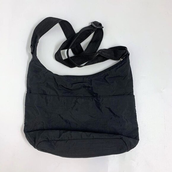 Baggalini Women's Travel Crossbody Purse Nylon Black Shoulder Bag - Picture 2 of 14